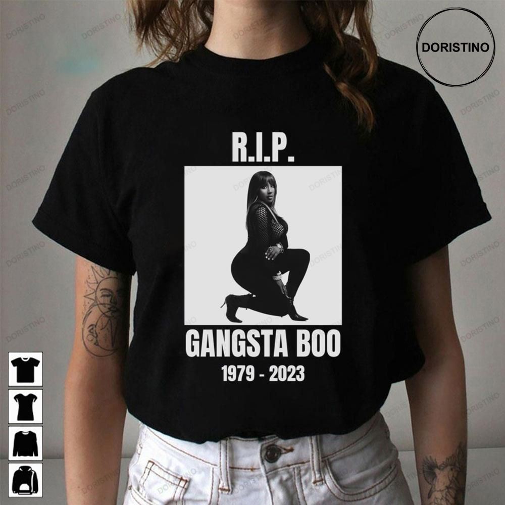 Rip 1979 2023 Gangsta Boo Rapper Limited Edition T-shirts
